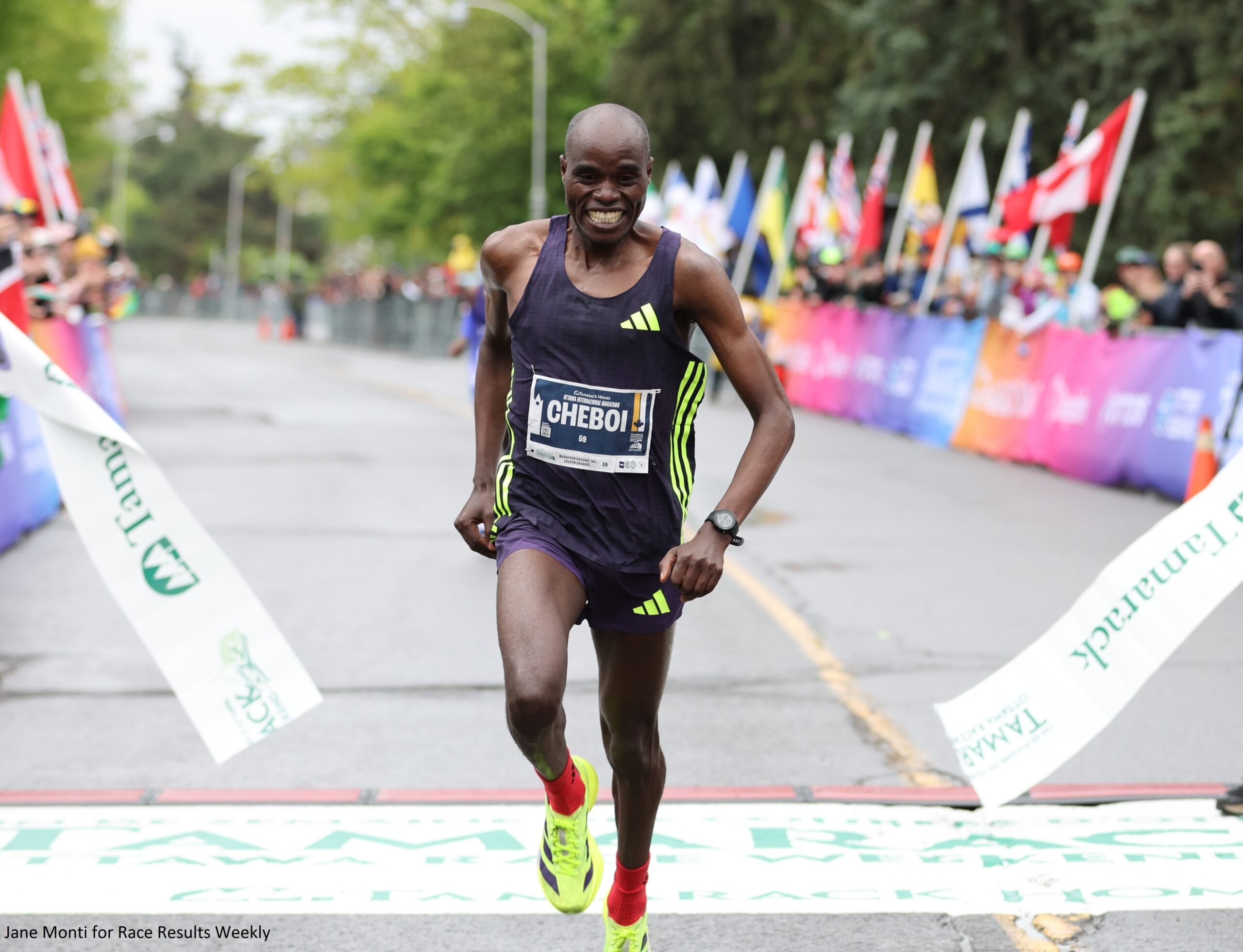 RRW: Kenya’s Elvis Cheboi (2:09:22) and Sweden’s Abeba Aregawi (2:23:12) win wet and cold Ottawa Marathon